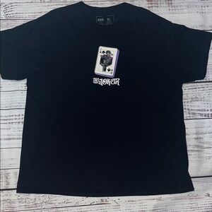 The Joker Black Cotton T-Shirt